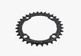 Race Face Narrow-Wide Kettenblatt | 104 BCD | Schwarz
