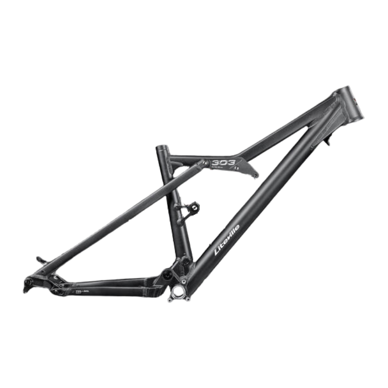 Liteville 303 Mk1 Rahmenset - Black Anodized