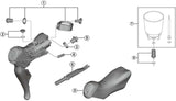Shimano Ultegra Di2 ST-R8070 Klemmschelle | 23,8-24,2mm