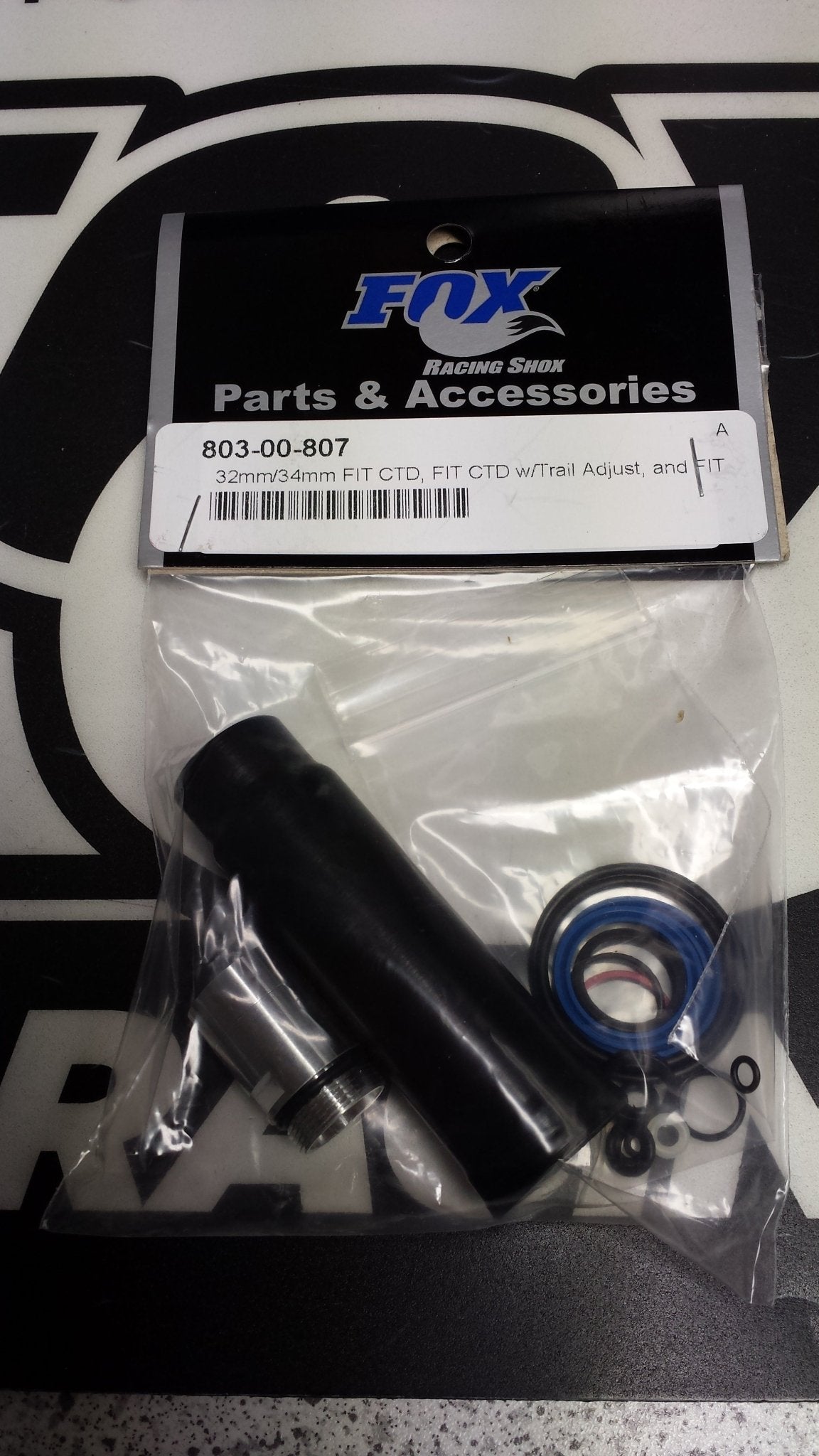 803 - 00 - 807_Seal Kit: 32mm/34mm FIT CTD, FIT CTD w/Trail Adjust, and FIT Remote