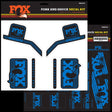 803-01-113_FOX Decal 2016 AM Heritage, Fork and Shock Kit, Blue