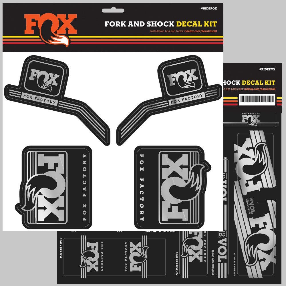 803-01-120_FOX Decal 2016 AM Heritage, Fork and Shock Kit, Chrome