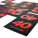 803 - 01 - 333_FOX Decal 2019 AM Heritage, Fork and Shock Kit, Red