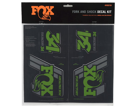 803-01-338_2019 FOX Heritage Decal Kit Fork & Shock | bis MY20 | Green