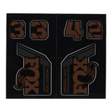 803-01-737_2021 FOX Float X2 Evol Decal Kit | Custom Root Beer