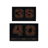 803-01-737_2021 FOX Float X2 Evol Decal Kit | Custom Root Beer