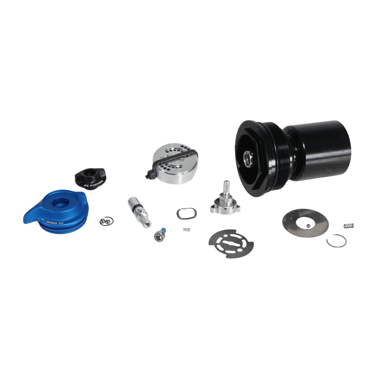 820-05-599-KIT_Service Set: 2020 36 FIT4 F - S Topcap Assy, CL Tune, Black Ano