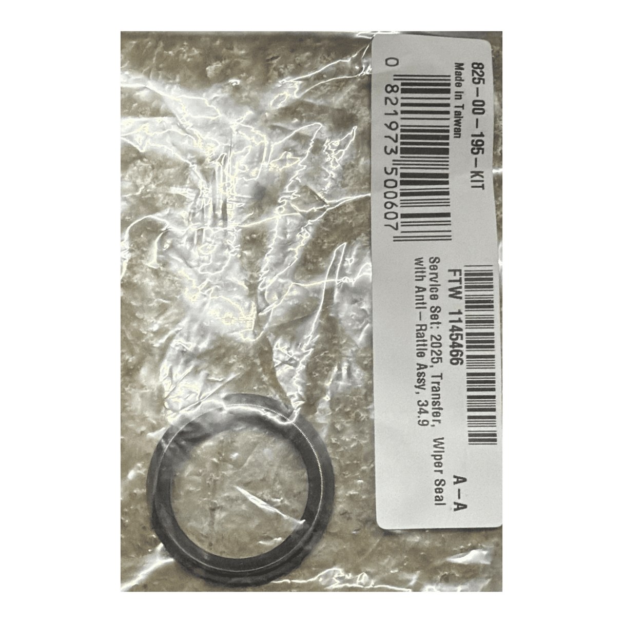825-00-195-KIT_Service Set: 2025, Transfer,  Wiper Seal with Anti - Rattle Assy, 34.9