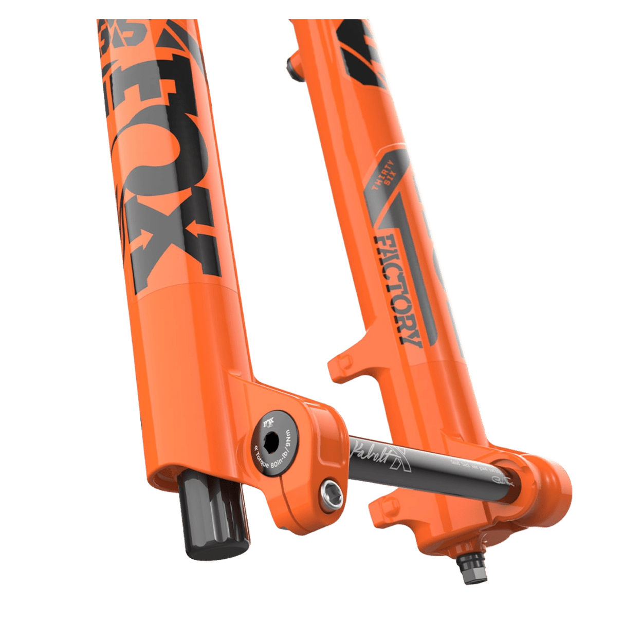 910 - 21 - 163_2023 FOX 36 Float Factory 27.5" 160mm 44mm GRIP2 58HT - Shiny Orange