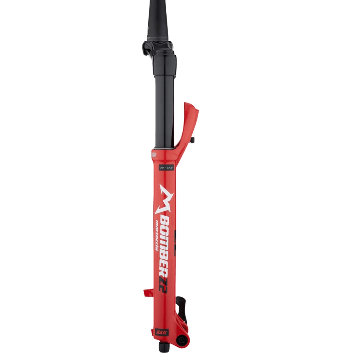 912 - 01 - 103_Marzocchi Bomber Z2 29" 140mm 44mm RAIL - Gloss Red