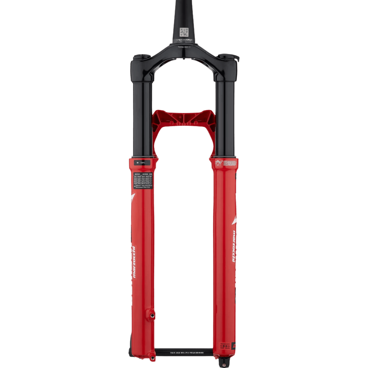 912 - 01 - 103_Marzocchi Bomber Z2 29" 140mm 44mm RAIL - Gloss Red