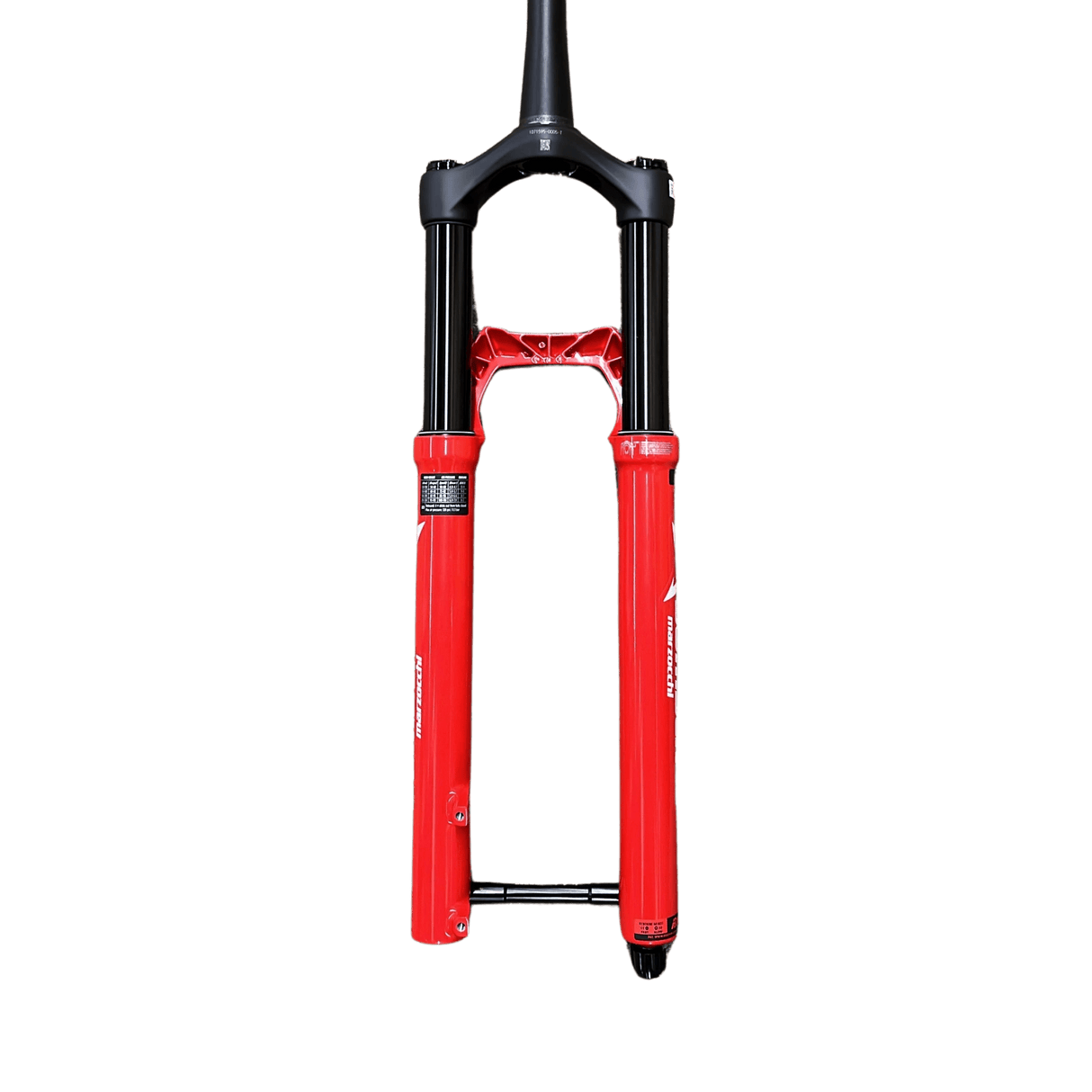 912 - 01 - 152_Marzocchi Bomber Z2 27.5" 140mm 44mm RAIL - Gloss Red