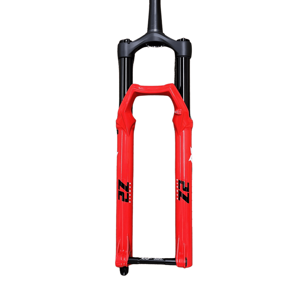 912 - 01 - 152_Marzocchi Bomber Z2 27.5" 140mm 44mm RAIL - Gloss Red