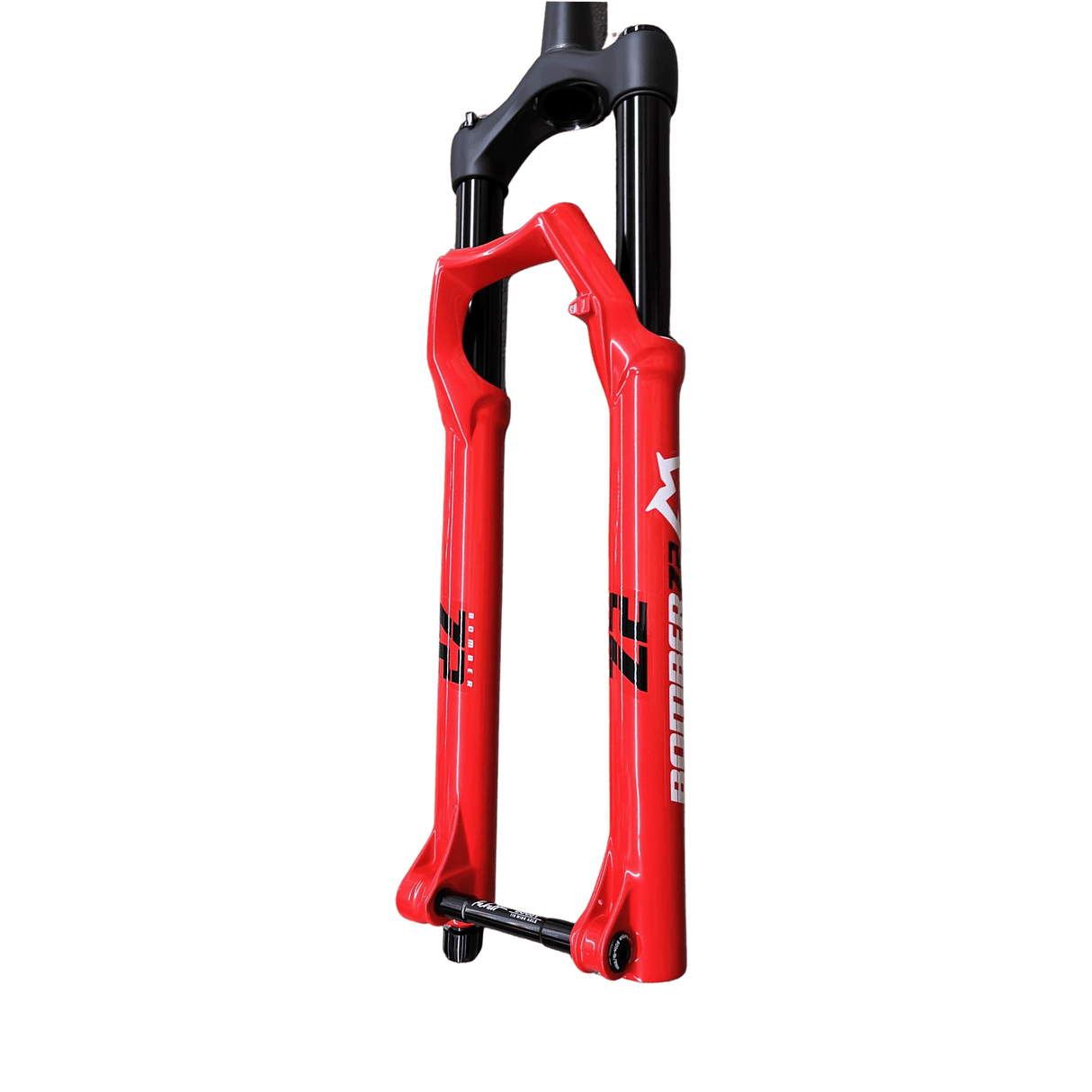 912 - 01 - 152_Marzocchi Bomber Z2 27.5" 140mm 44mm RAIL - Gloss Red