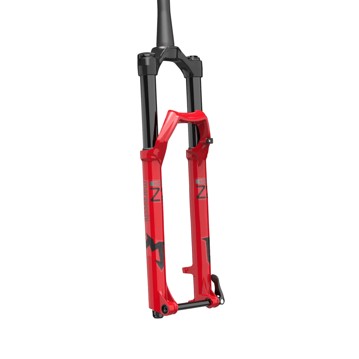 912 - 01 - 152_Marzocchi Z2 Bomber 27.5" 140mm 44mm RAIL - Gloss Red