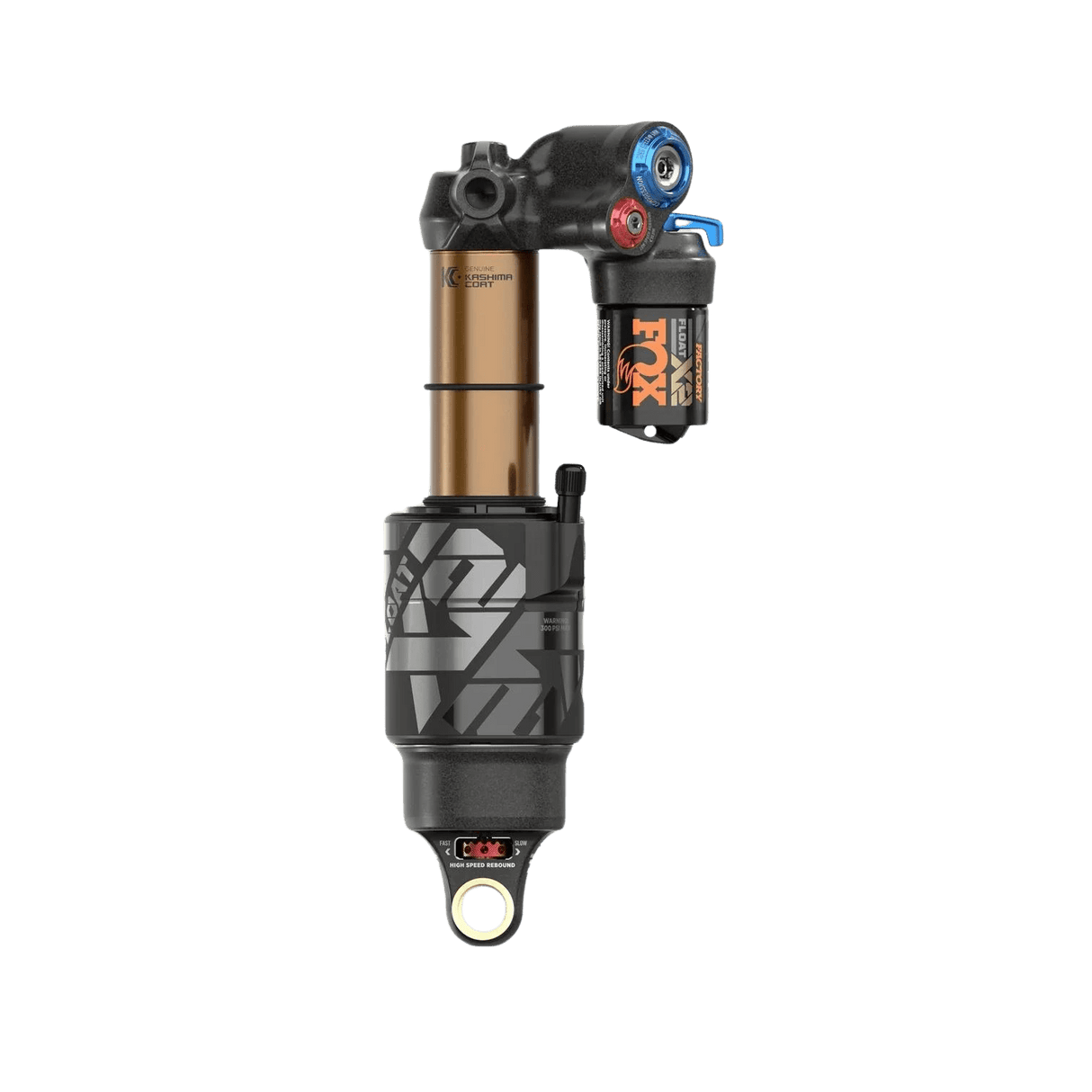 2025/24 FOX Float X2 Factory 2-Pos Trunnion - 205mm x 65mm