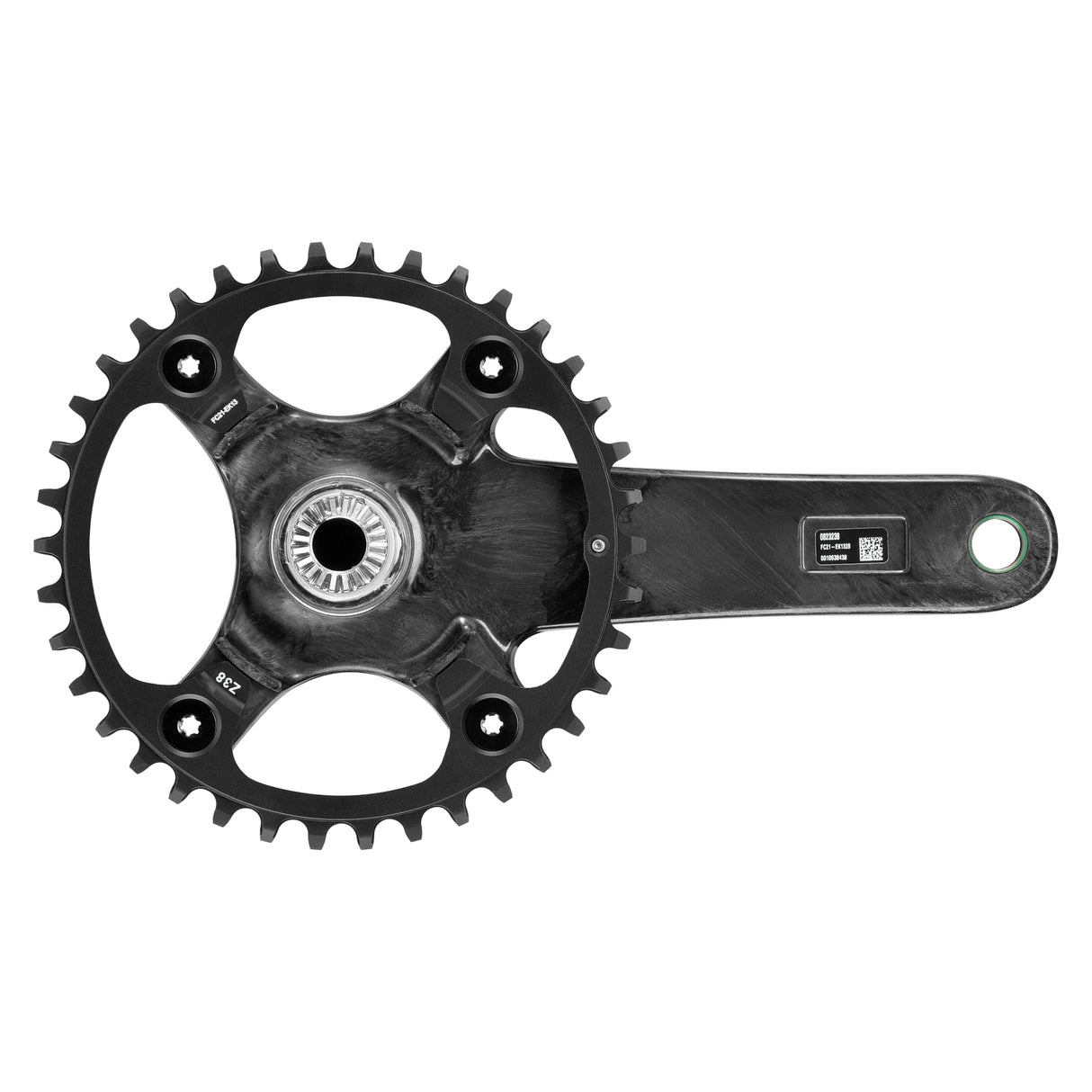 Campagnolo Ekar Carbon Kurbelgarnitur | 1x13-fach | 175mm | 40 Zähne