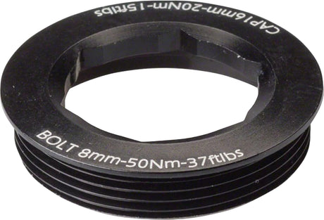 Race Face Kurbel-Abziehkappe | Schwarz Matt