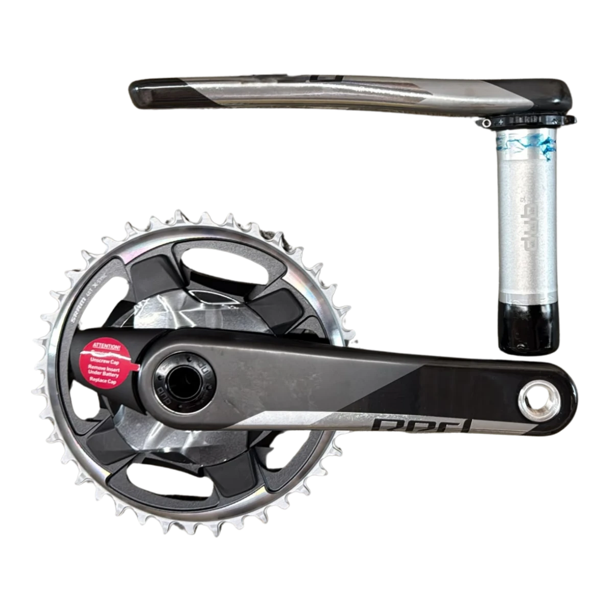 SRAM Red 1 AXS DUB Powermeter Kurbelgarnitur | 1x12-fach | 175mm | 42 Zähne