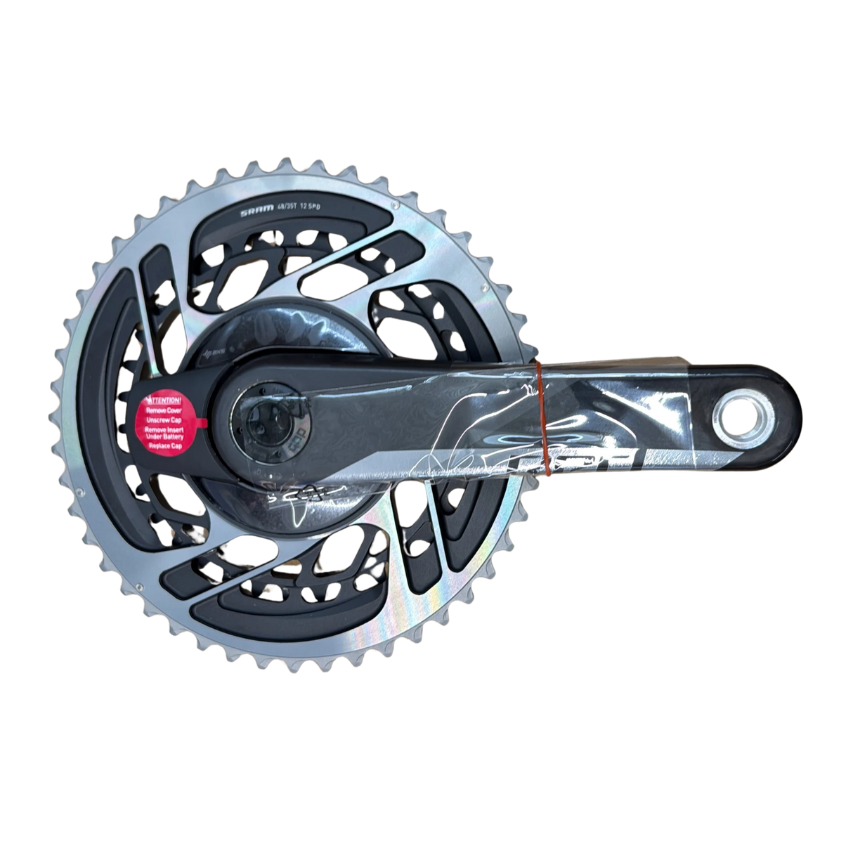 SRAM Red AXS D1 DUB Powermeter Kurbelgarnitur | 2x12-fach | 175mm | 46/33 Zähne