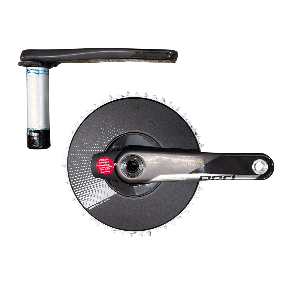 SRAM Red AXS DUB Aero Powermeter Kurbelgarnitur | 1x12-fach | 170mm | 50 Zähne