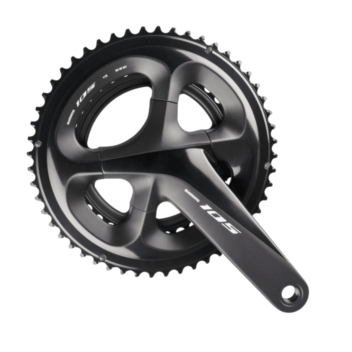 KFCR7000DX26L_Shimano 105 FC-R7000 Kurbelgarnitur | 2x11-fach | 172,5mm | 52/36 Zähne