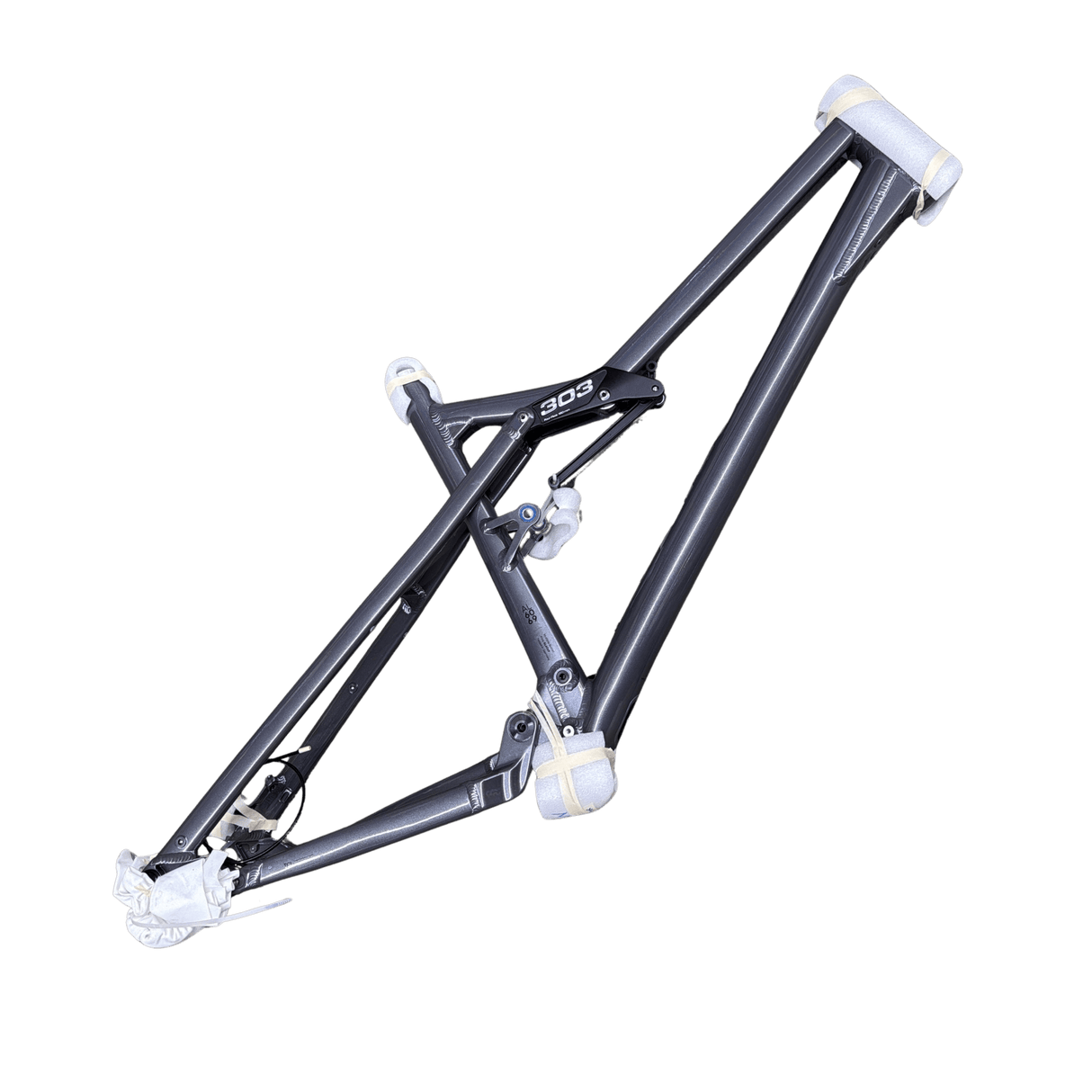 LV303-MGS_Liteville 303 Mk1 Rahmenset incl. Eightpins - Metallic Grey