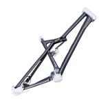 LV303-MGS_Liteville 303 Mk1 Rahmenset incl. Eightpins - Metallic Grey