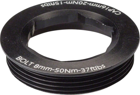 _Race Face Kurbel - Abziehkappe | Schwarz Matt