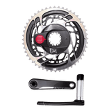 _SRAM Red D1 DUB Carbon Powermeter Kurbelgarnitur | 2x12 - fach
