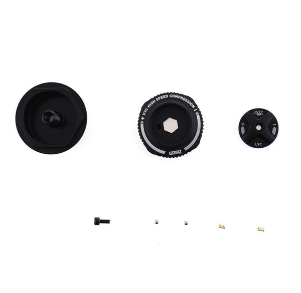 2021 38 Grip2 VVC Topcap schwarz Interface Parts & Air Cap